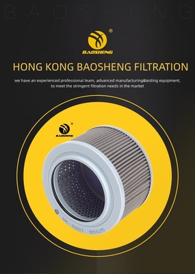 Filter van de de Oliezuiging van KOMATSU de Hydraulische OD 150MM 207-60-21311 knj-1847