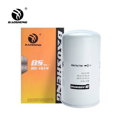 Bestand anti-corrosie graafmachine oliefilter op hoge temperatuur 6735-51-5140 67635-51-5141 170 mm hoogte motorbescherming
